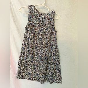 Girls size 4 multicolor floral dress